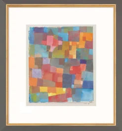 Paul Klee: Bild »Raumarchitekturen (auf Kalt-Warm)«, 1915