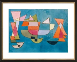 Paul Klee: Bild »Segelschiffe« (1927)