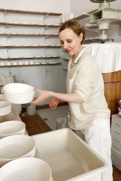 Porzellan-Dackelteller