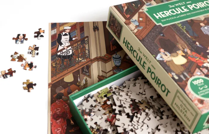 Puzzle »Die Welt von Hercule Poirot«