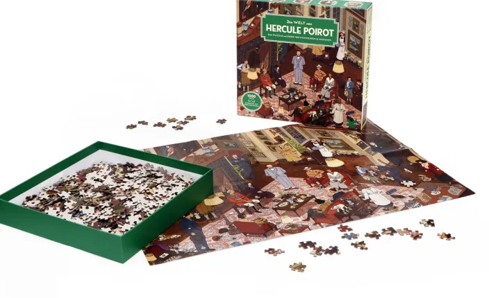 Puzzle »Die Welt von Hercule Poirot«