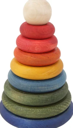 Regenbogen Stapelturm