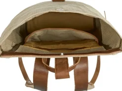 Rolltop-Rucksack aus Segeltuch