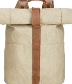 Rolltop-Rucksack aus Segeltuch