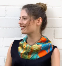 Rundschal nach Paul Klee »Ad Parnassum«