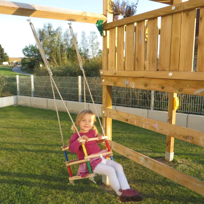 Schaukel aus Buchenholz