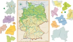 Schichtenpuzzle Deutschland