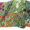 Seidenschal »Bauerngarten«, nach Gustav Klimt