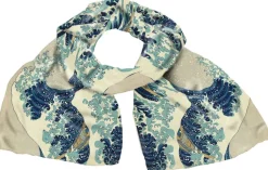 Seidenschal »Hokusai« nach Katsushika Hokusai