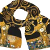 Seidenschal »Lebensbaum«, nach Gustav Klimts Stoclet Fries