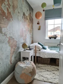 Sitzkissen »Pouf World Map«