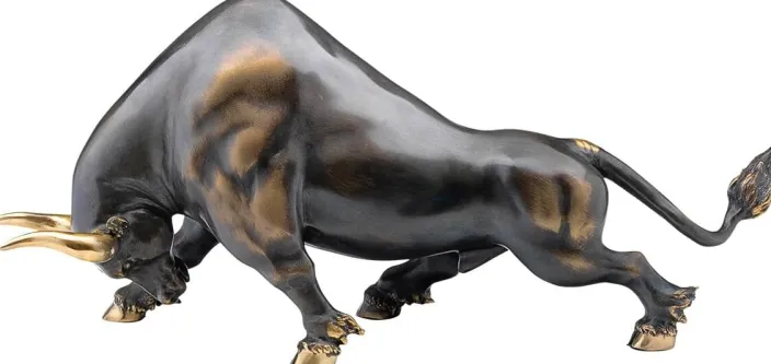 Skulptur »The Energy Black«, 2018, Bronze