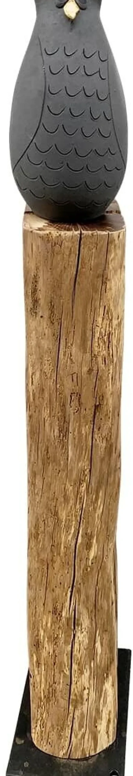 Susanne Boerner: Gartenstele »Hauswächter Eule«