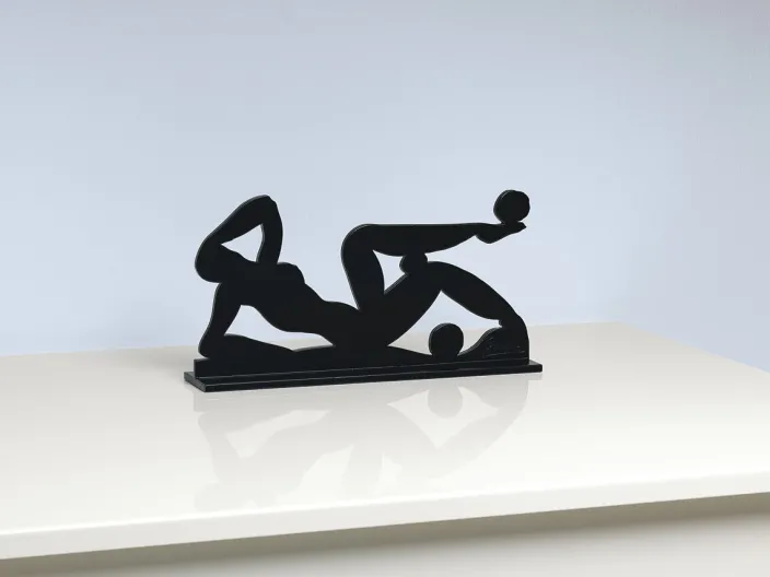 Szczesny, Stefan: Stahlskulptur »Fisher Island«, 2009