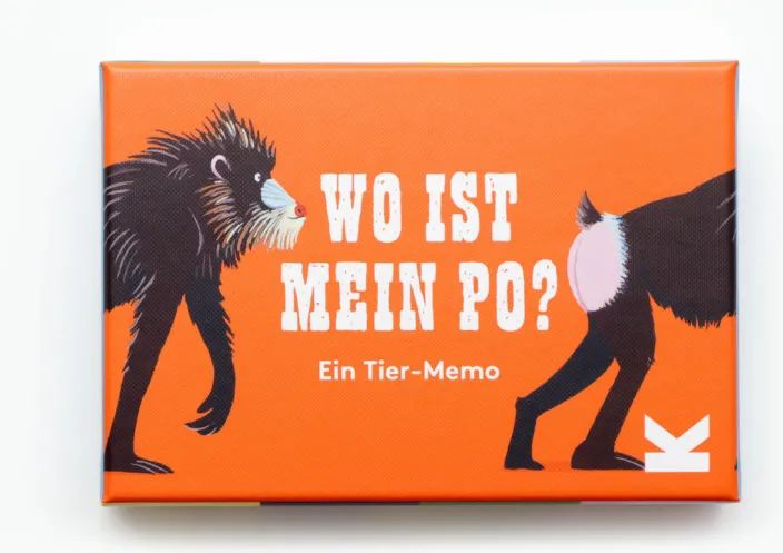 Tier-Memo »Wo ist mein Po?«