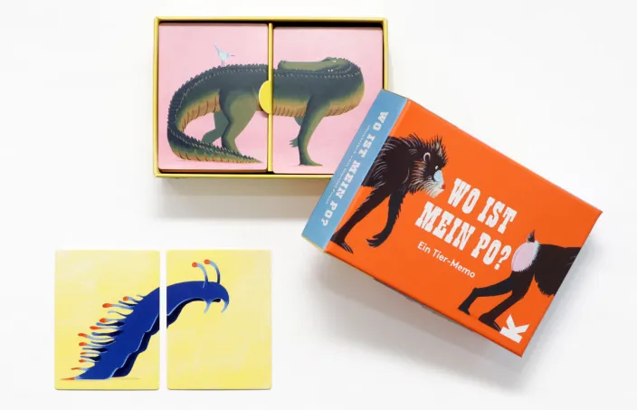 Tier-Memo »Wo ist mein Po?«