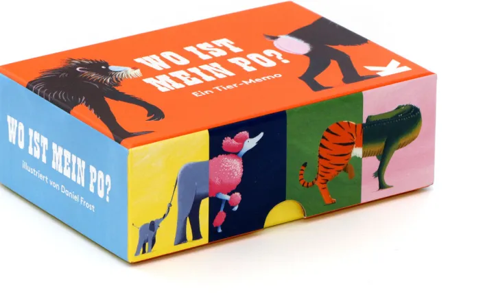 Tier-Memo »Wo ist mein Po?«