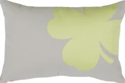 »Treflé Outdoorkissen« 44x30cm, Kleeblatt