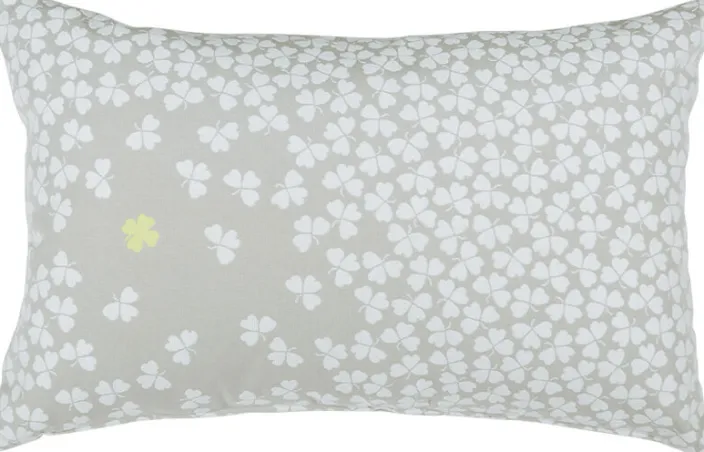 Treflé Outdoorkissen 68x44cm, Lehmgrau