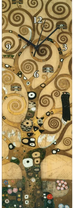 Wanduhr »Lebensbaum« nach Gustav Klimt