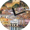Wanduhr »Malcesine am Gardasee« nach Klimt