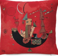 Wassily Kandinsky: ​ Kissenhülle »Mit und Gegen«