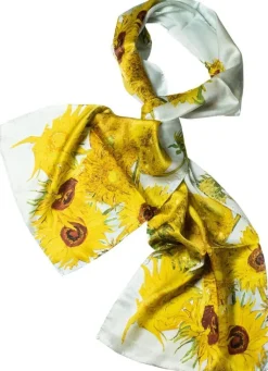 Waszak, Petra: Seidenschal »Sonnenblumen«