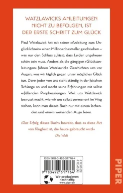 Watzlawick, P: Anleitung zum Unglücklichsein