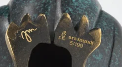 Weber, Jagna: Skulptur »Kleiner Kauz«, Bronze