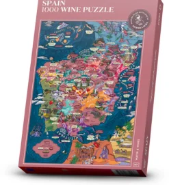 Wein Puzzle »Spanien«