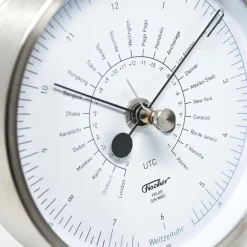 Weltzeituhr »POLAR« von Fischer Manufaktur