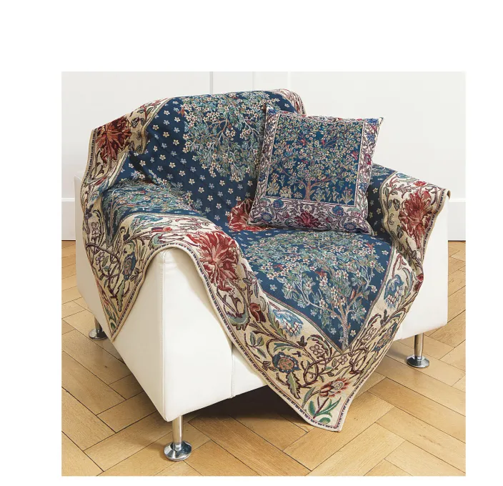 Wohnplaid »Tree of Life« - nach William Morris