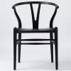 ZEIT Sonderedition »CH24«, Wishbone Chair aus Buche und Leder