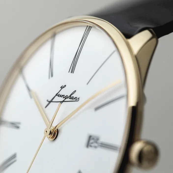 ZEIT-Sonderedition »Meister fein Automatic Edition Erhard«, Gelbgold