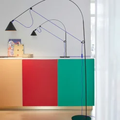 ZEIT-Sonderedition Stehlampe »AYNO«, Schwarz/Ultramarin