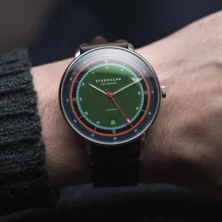 ZEIT-Sonderedition Uhr »Hamburg Automatik«, Grün-Blau